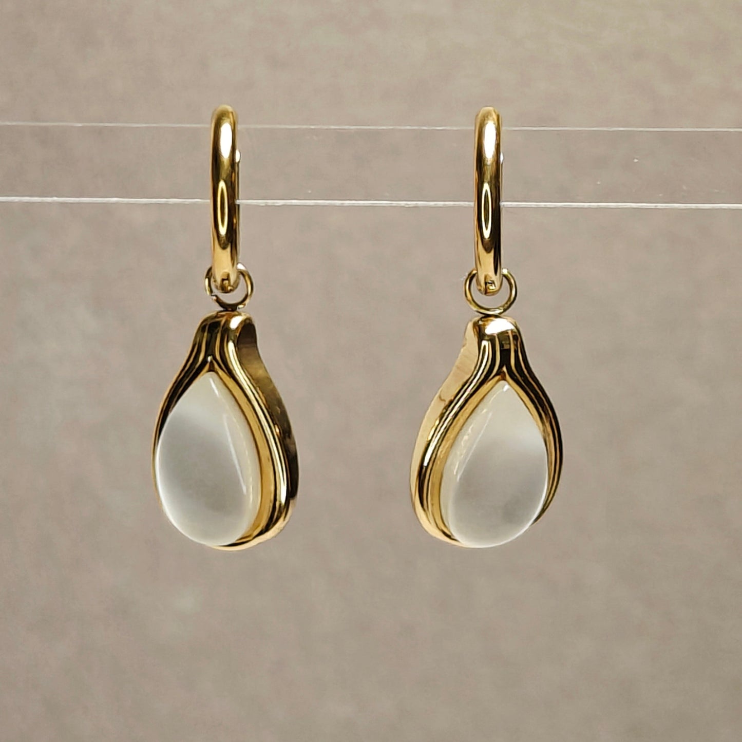 Selene Pearl 2-in-1 Hoops
