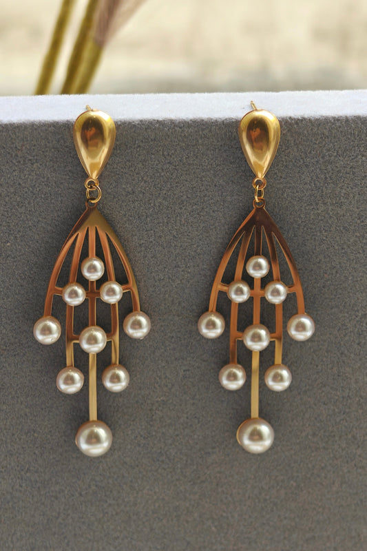 Pearl Cascade Earrings