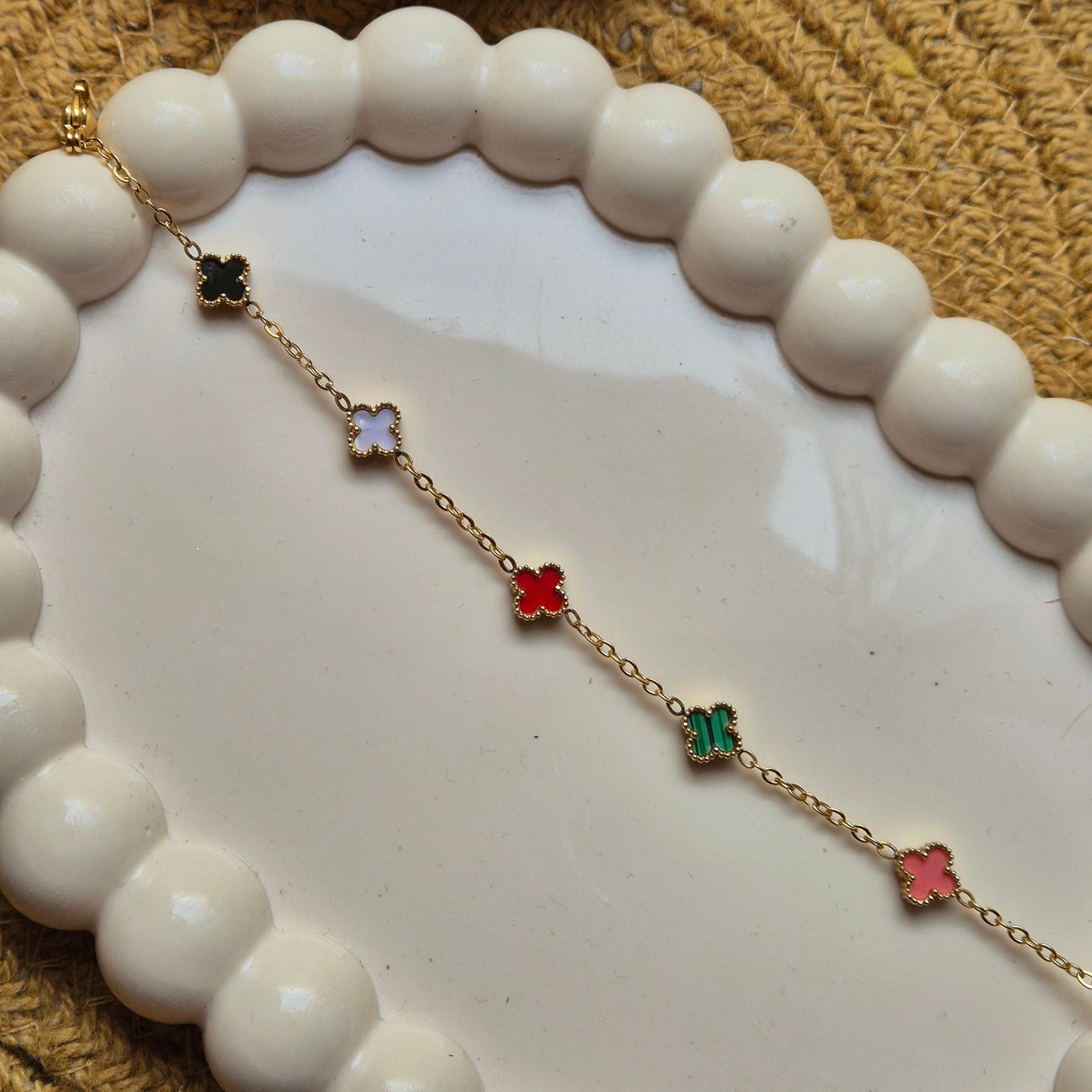 Multi Clover Bracelet Small