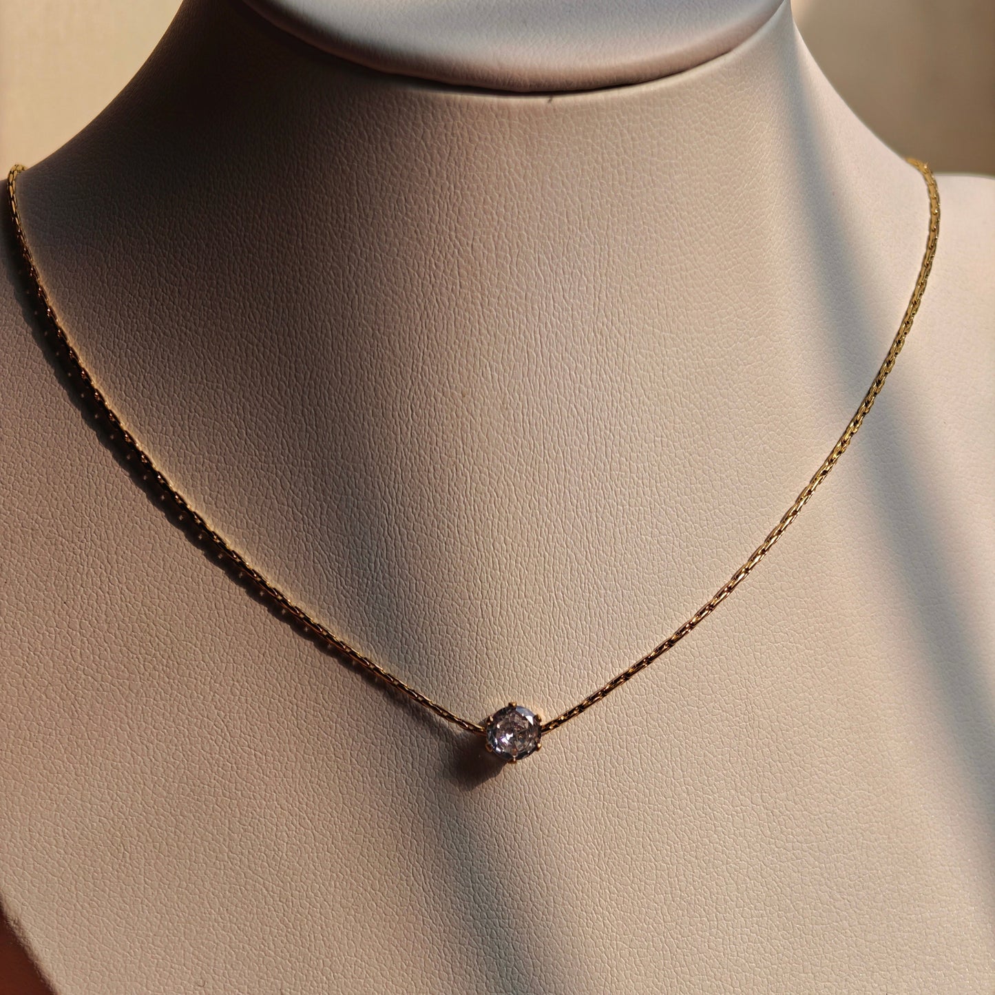 Solitaire Necklace