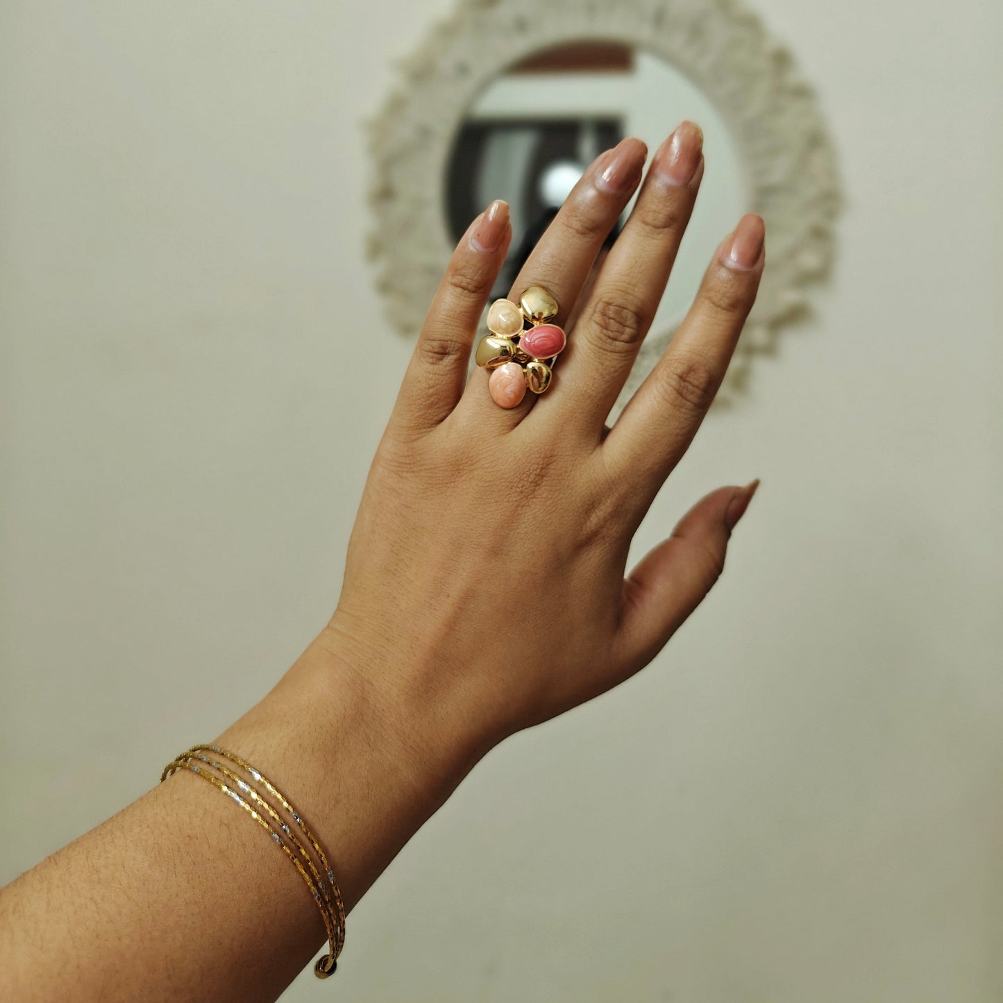 Sunrise Sorbet Enamel Ring