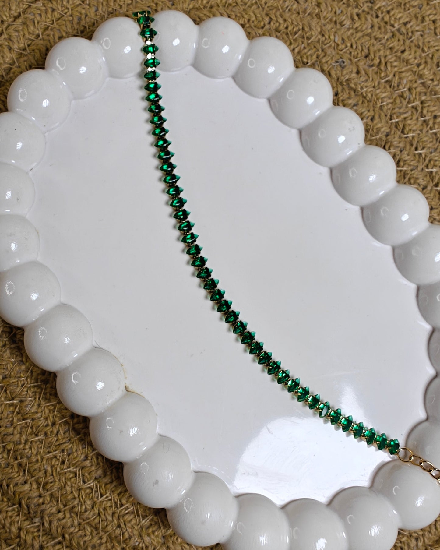 Verdant Tennis Bracelet