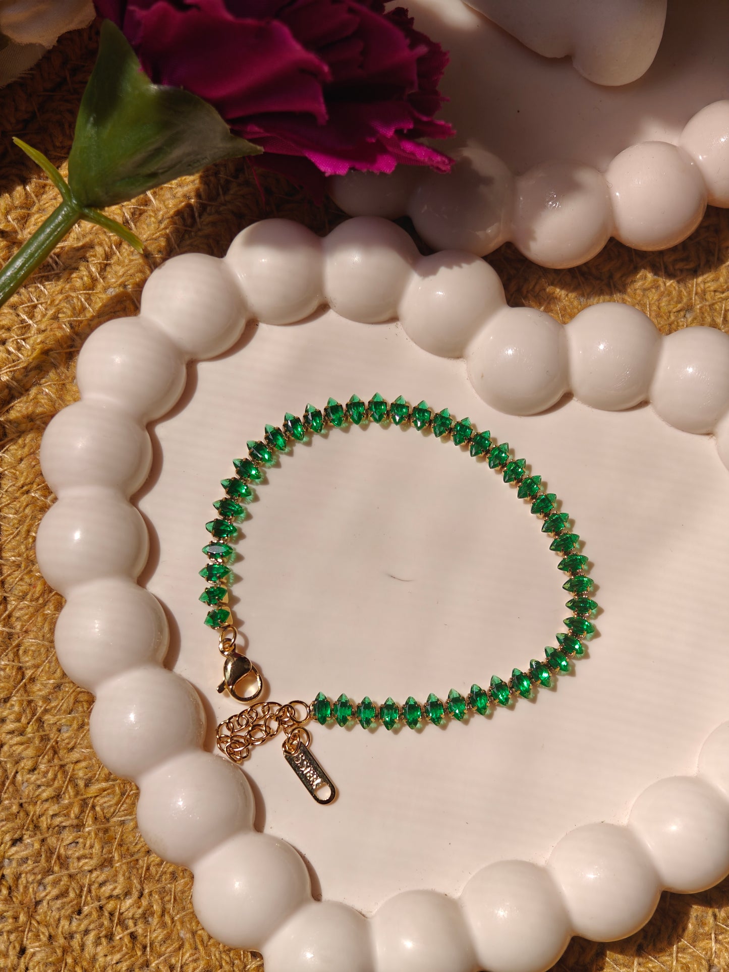 Verdant Tennis Bracelet