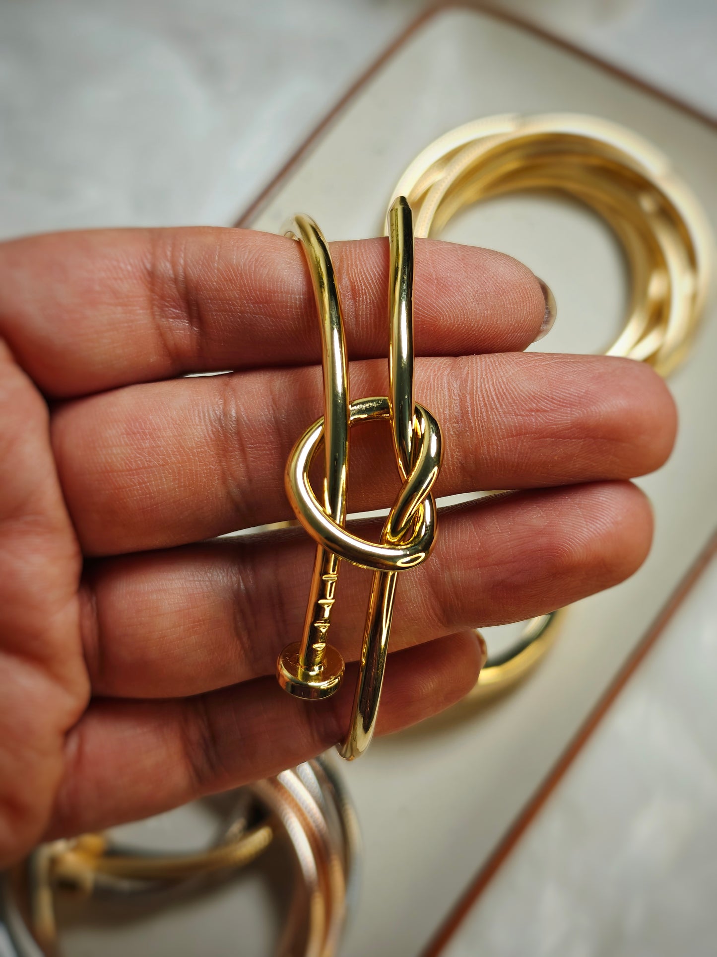 Heart Loop Cuff