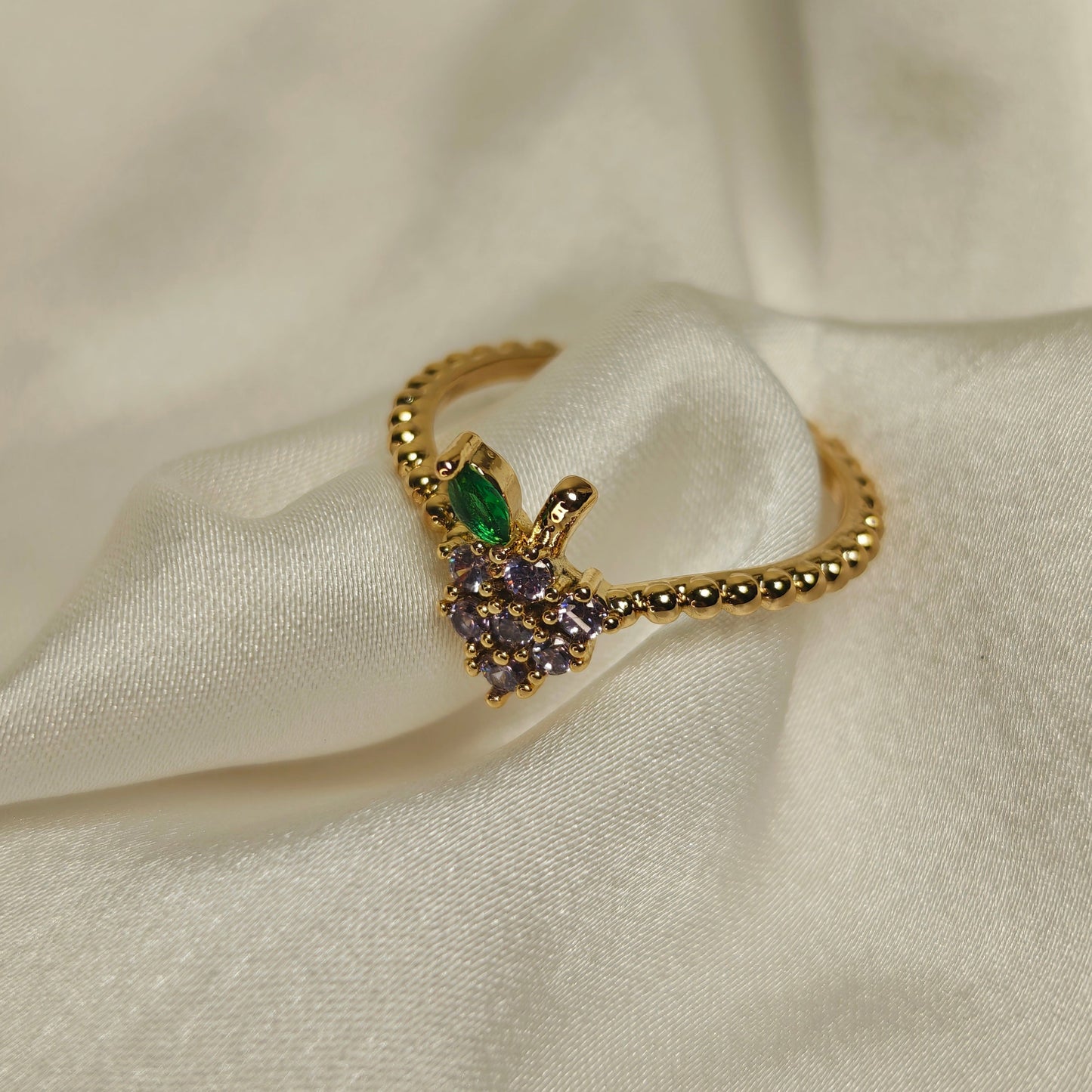 Grape Glow Ring