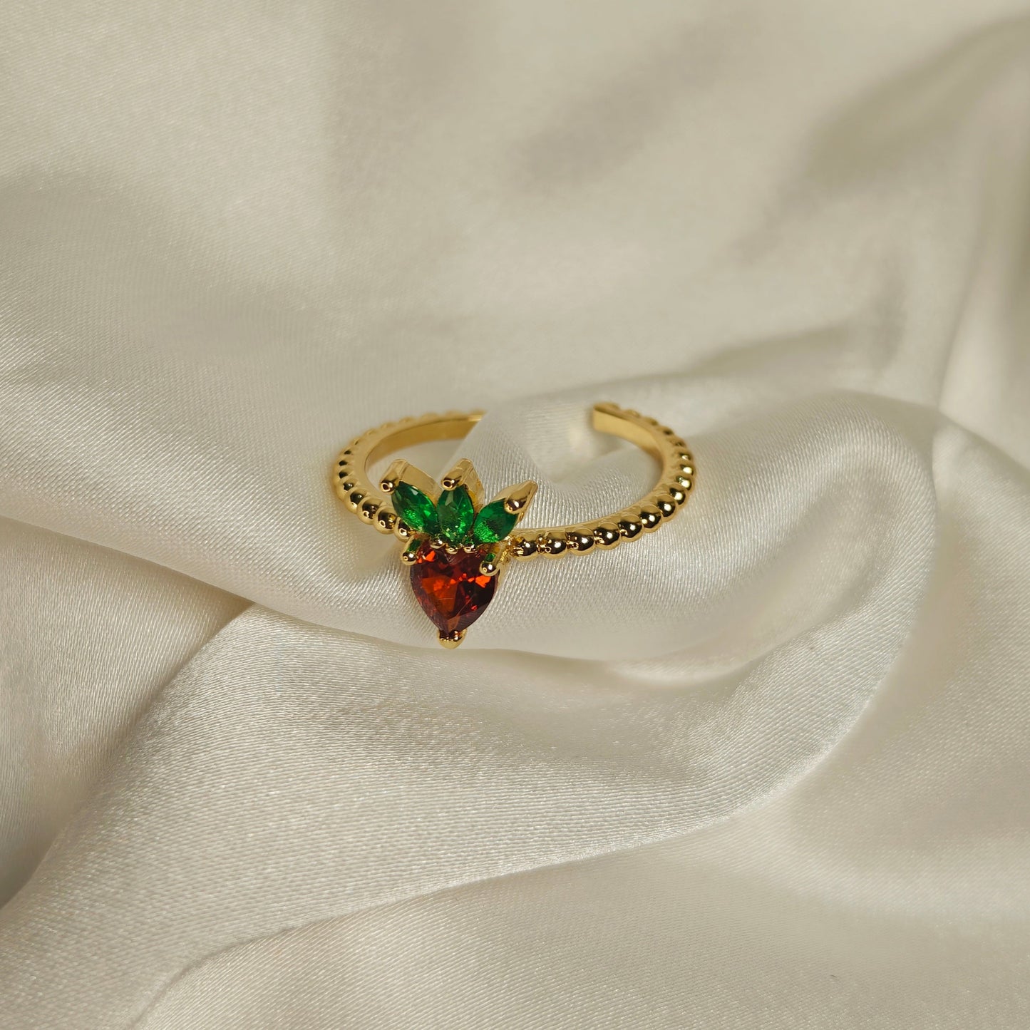 Strawberry Sweetheart Ring