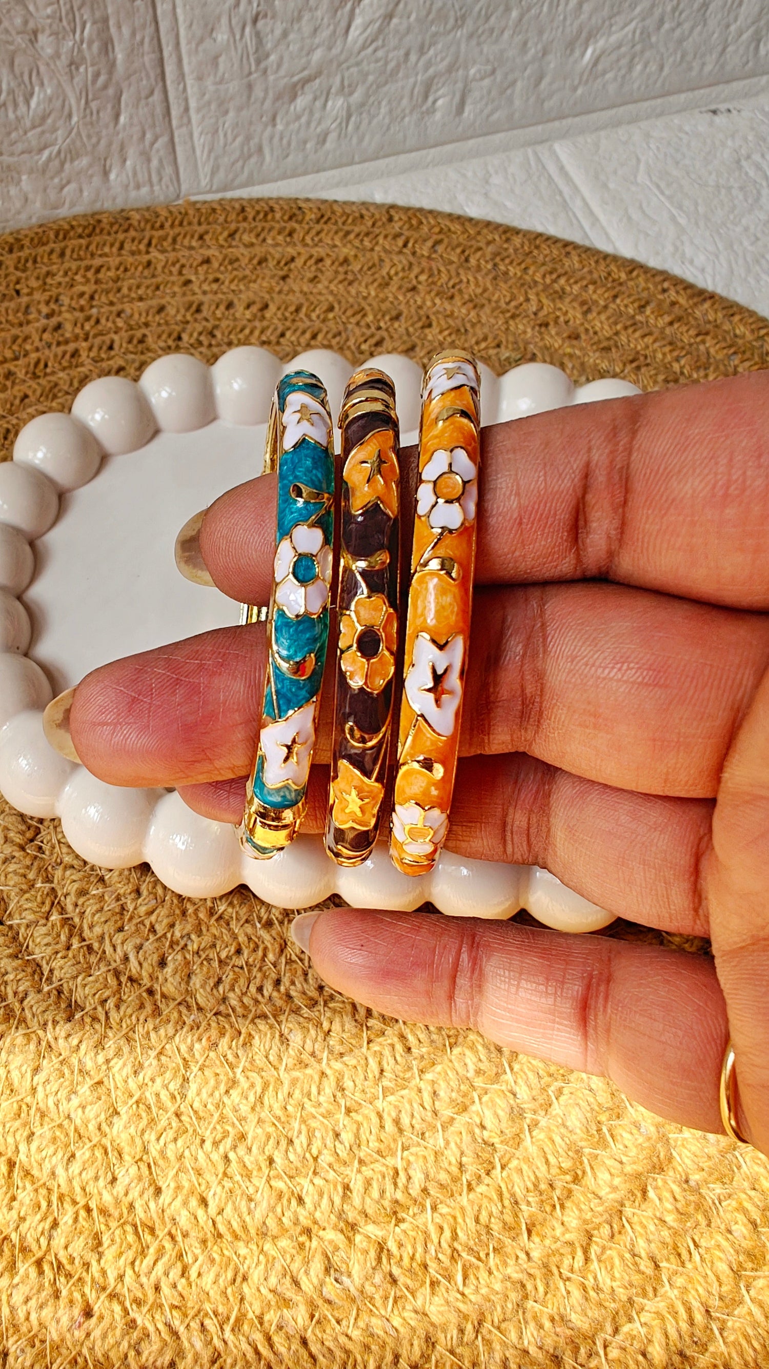 anti tarnish bangles and bracelets for thin wrist sizes 2.2 and 2.4
