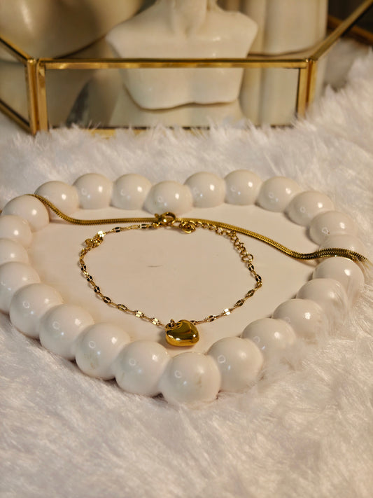 Dainty Heart Bracelet