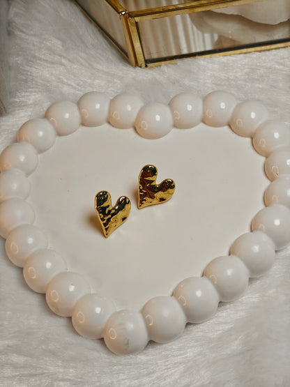 Puffy Heart Earrings