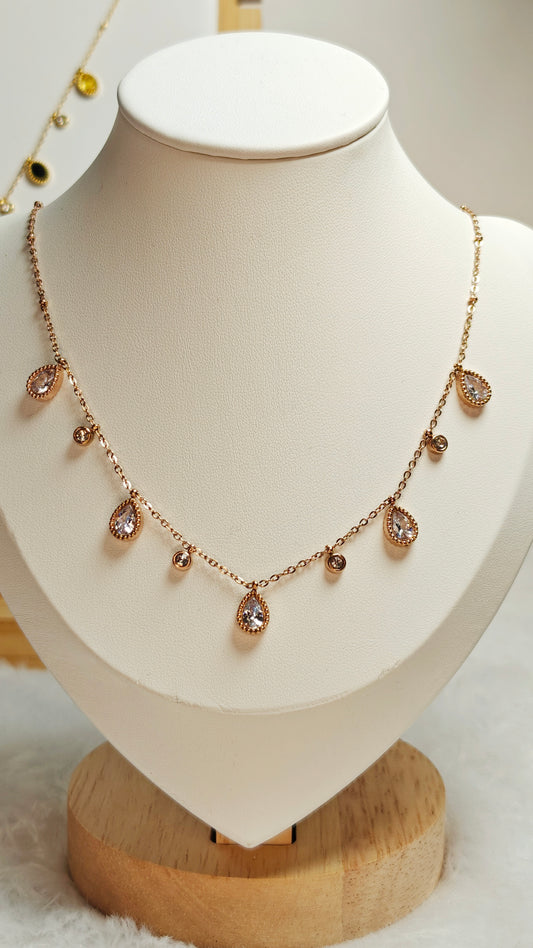 Vintage Whisper Drops Necklace