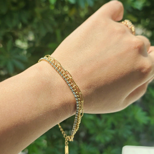 Layer Me Pretty Bracelet
