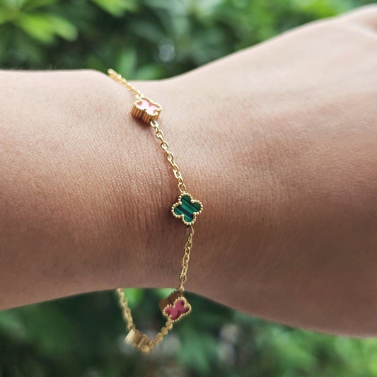 Multi Clover Bracelet Small