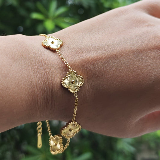 Golden Clover Bracelet Regular