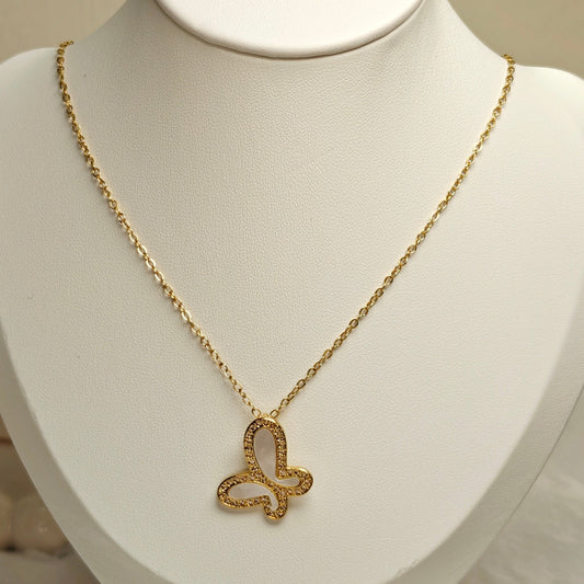 Butterfly Charm Necklace