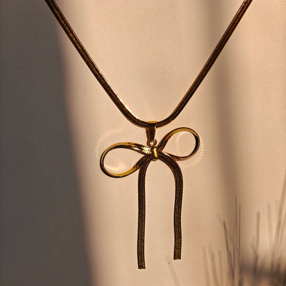Snake Knot Necklace