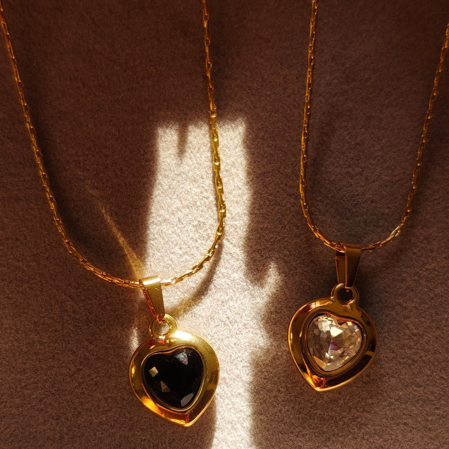 Midnight Heart Necklace