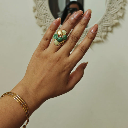 Fernlight Enamel Ring