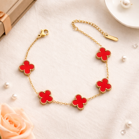 Red Clover Bracelet