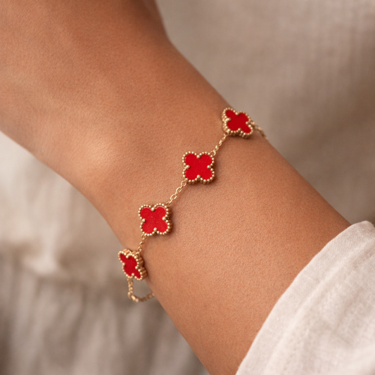 Red Clover Bracelet