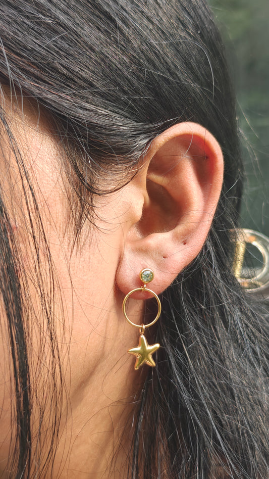 Dainty Starfish Earrings