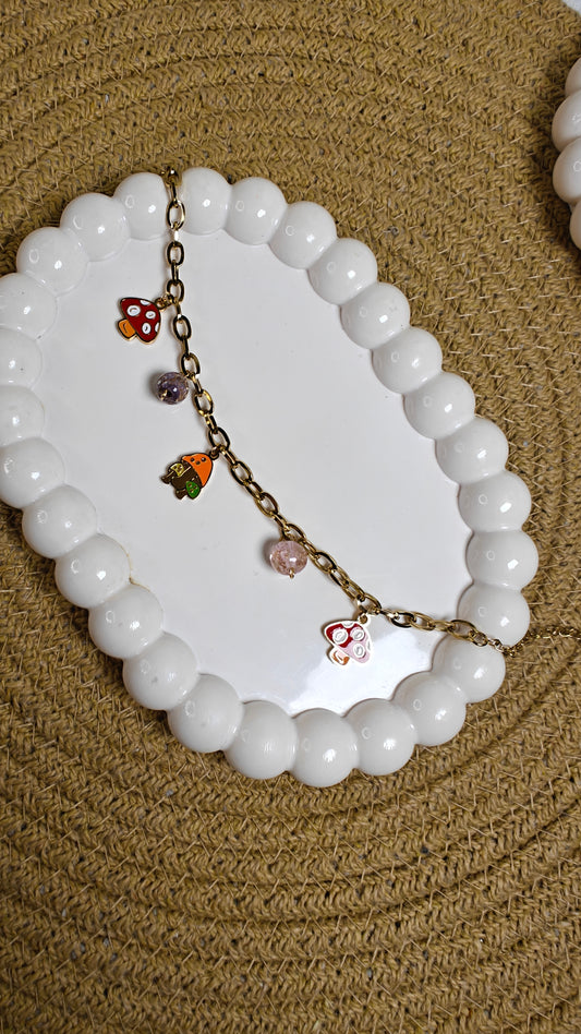 Amber Grove Charms Bracelet