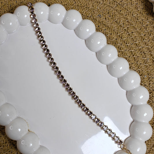 Rosé Tennis Bracelet