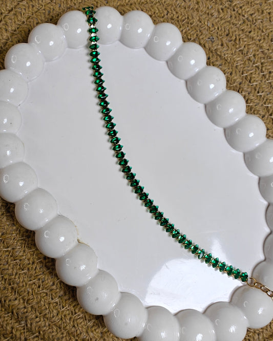 Verdant Tennis Bracelet