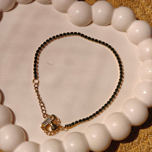 Luna Moss Tennis Bracelet