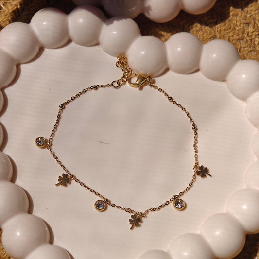 Clover Charm Bracelet