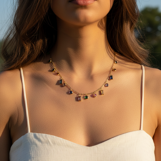 Gem Whimsy Necklace