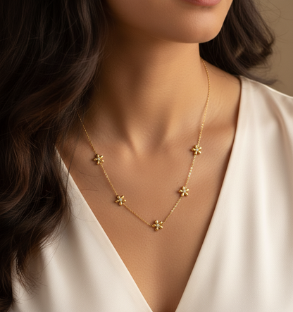 Dainty Daisy Necklace