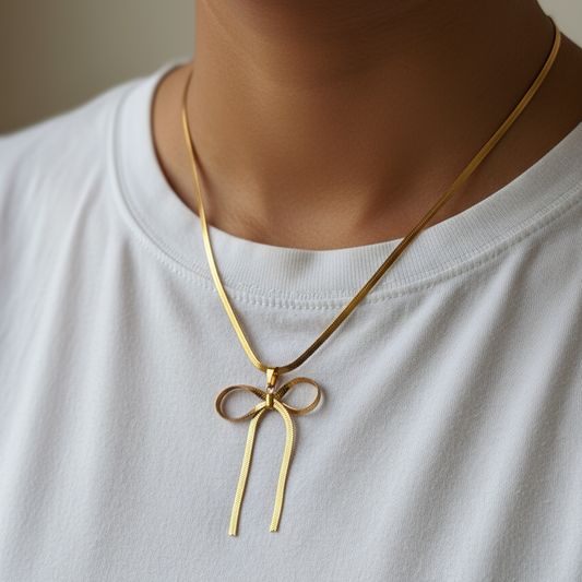 Snake Knot Necklace