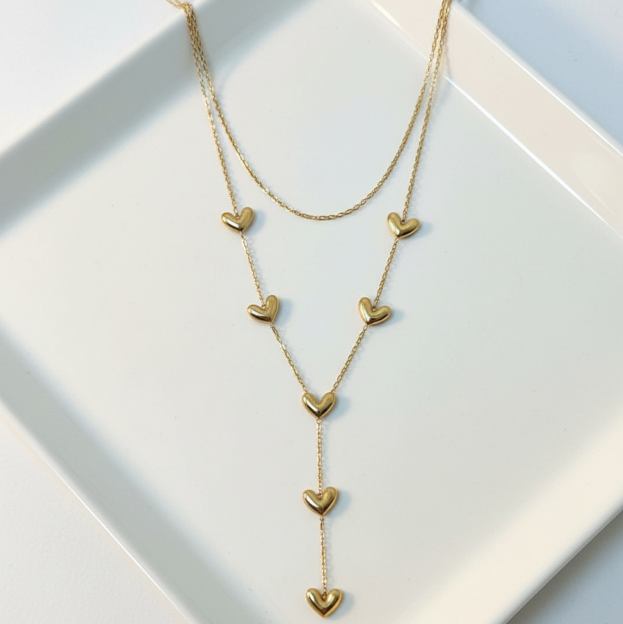 Heart Y-Necklace