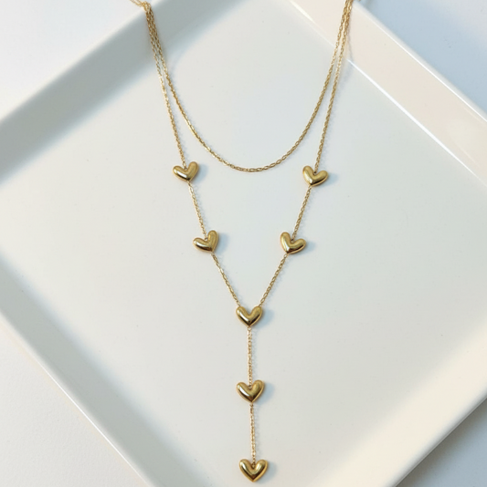 Heart Y-Necklace