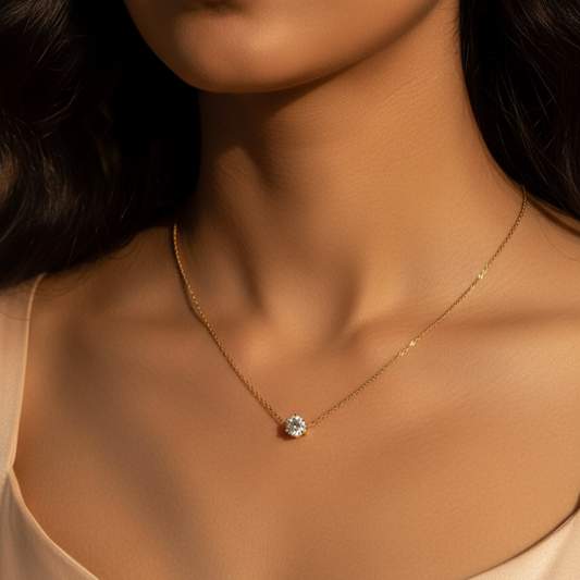 Solitaire Necklace