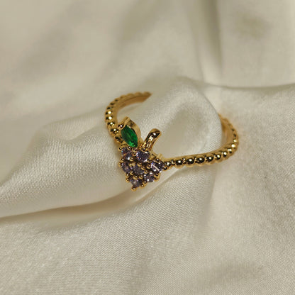Grape Glow Ring