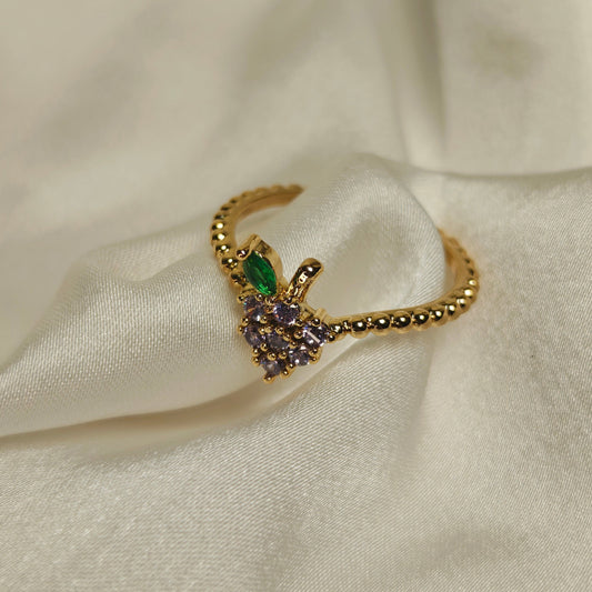 Grape Glow Ring