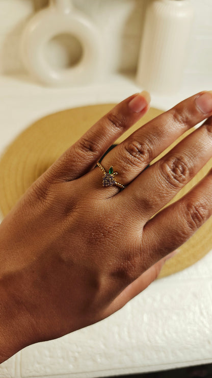 Grape Glow Ring