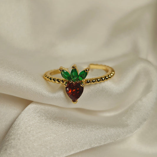 Strawberry Sweetheart Ring